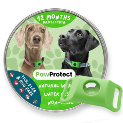 PawProtect™ ULTIMATE Shield | 12-Month All-Natural Flea & Tick Defense | Safe for Dogs & Cats